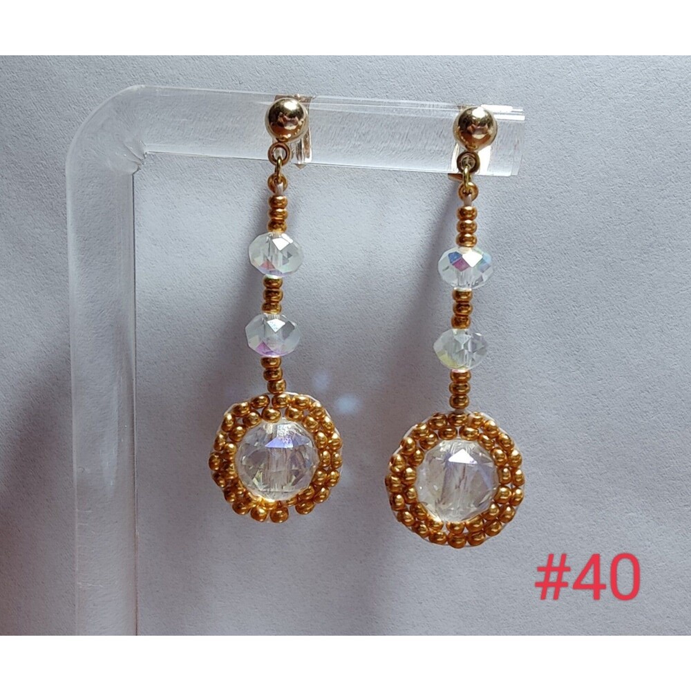 Aurora Borealis Crystal Earrings